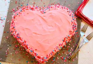 How To Make A Heart Cake
